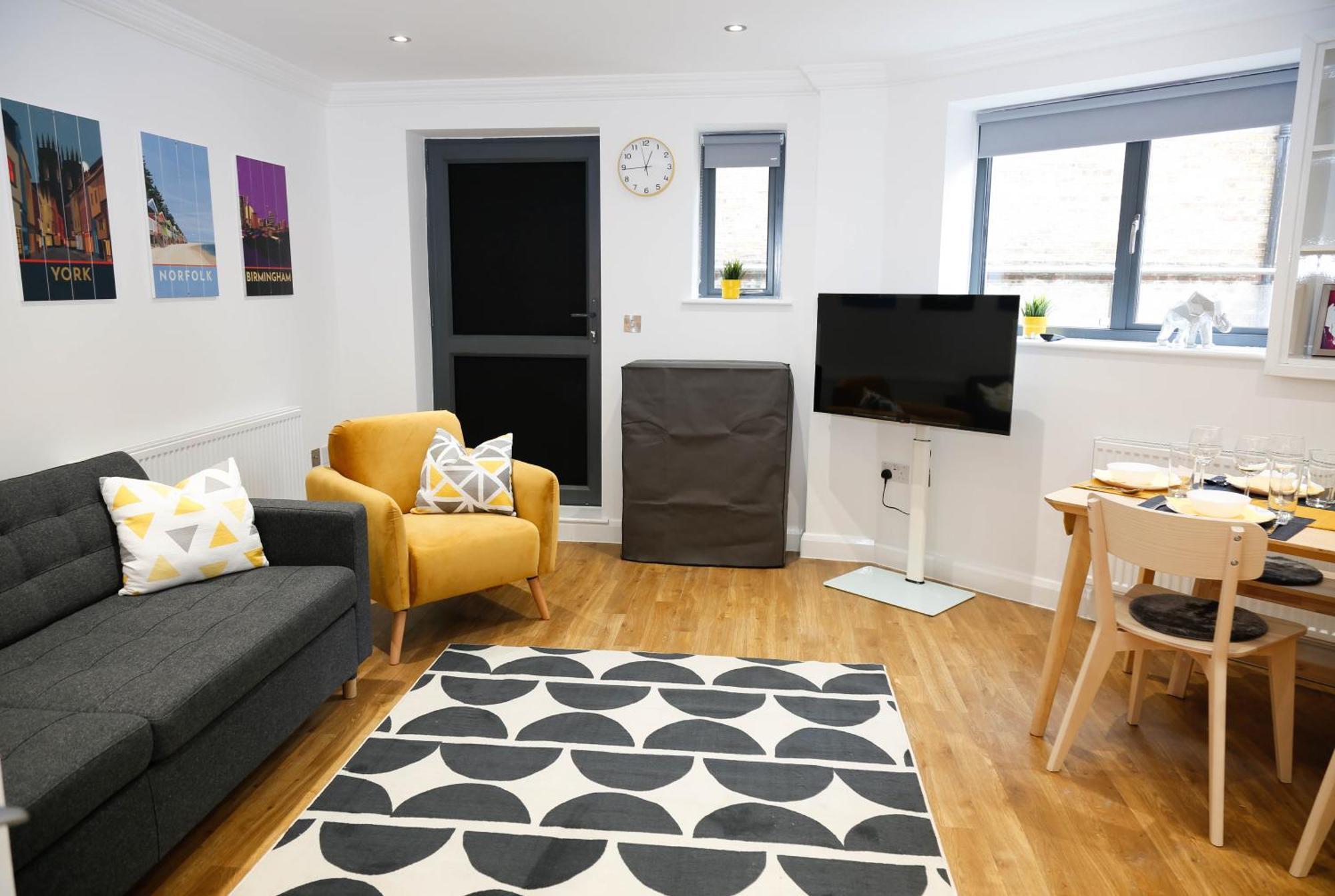 New Luxury Apartments In Central Location Next To Shops, Cafes, Bars & Metro London Luaran gambar