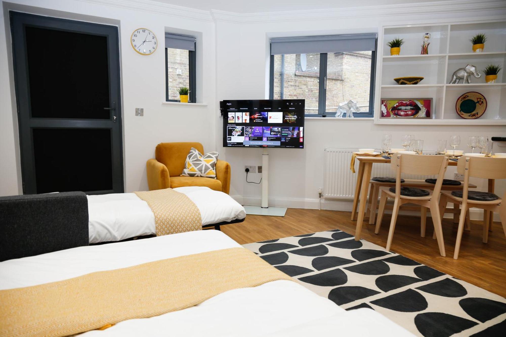 New Luxury Apartments In Central Location Next To Shops, Cafes, Bars & Metro London Luaran gambar