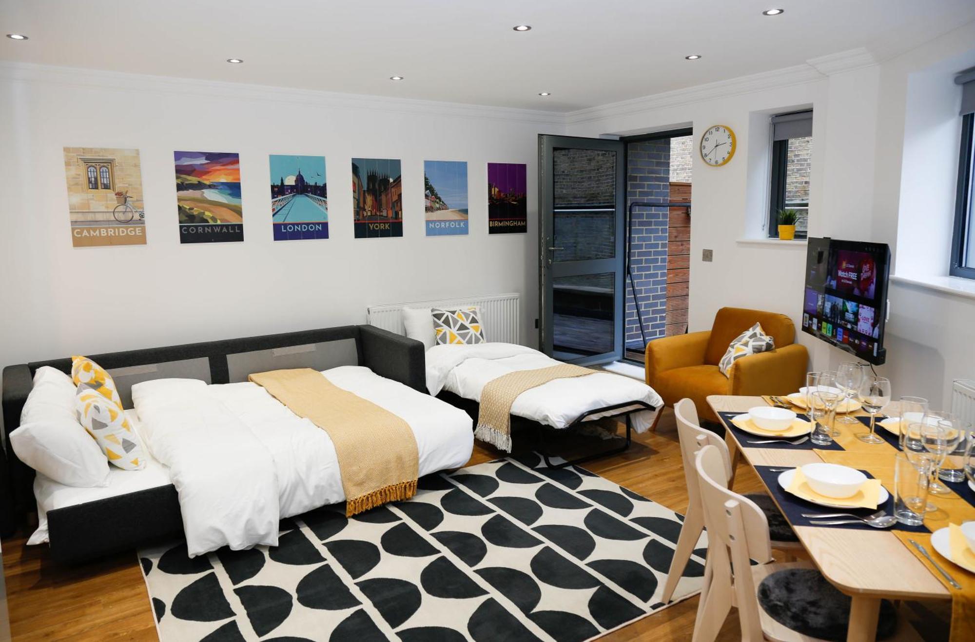 New Luxury Apartments In Central Location Next To Shops, Cafes, Bars & Metro London Luaran gambar