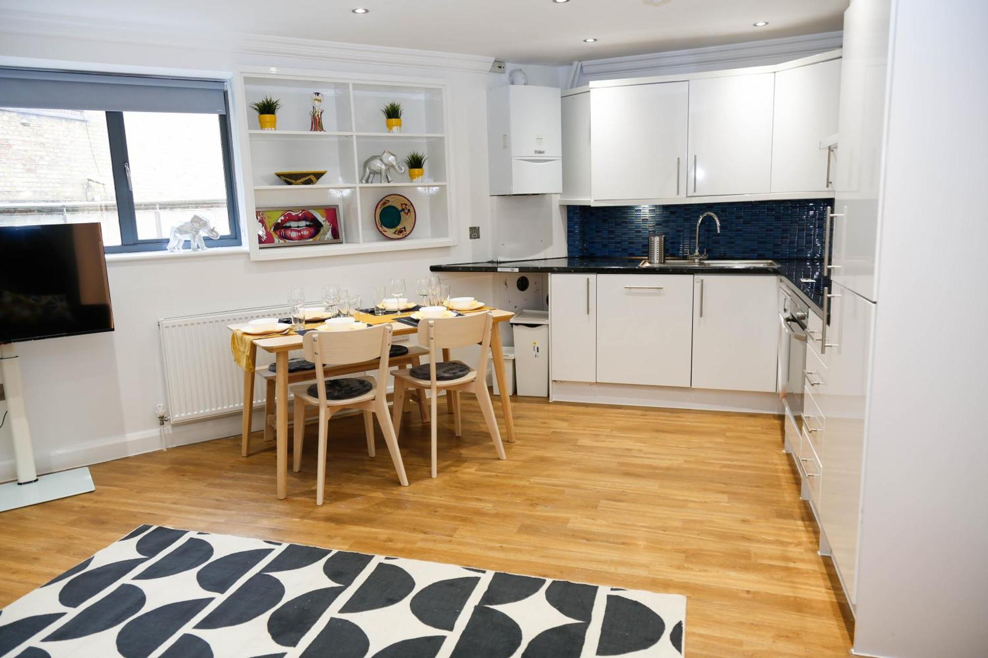 New Luxury Apartments In Central Location Next To Shops, Cafes, Bars & Metro London Luaran gambar